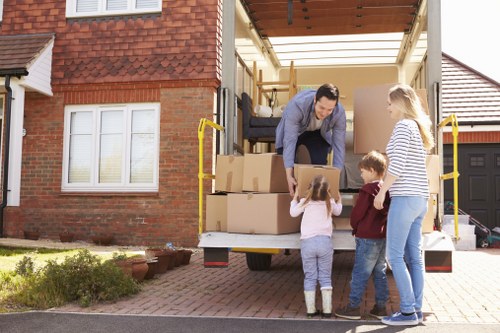 Protective wrapping and preparation for furniture removals in Fulham