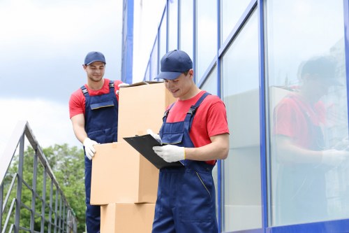 Man and van service helping with a move in Fulham