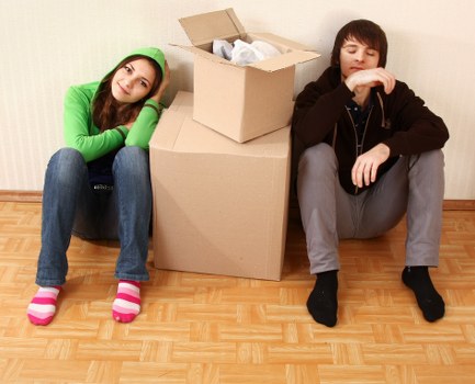 Moving day planning with boxes and van access in Fulham