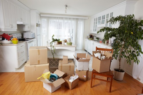 Secure storage solutions for household furniture and boxes in Fulham