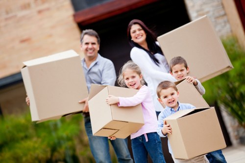 Professional packing materials for a Fulham relocation